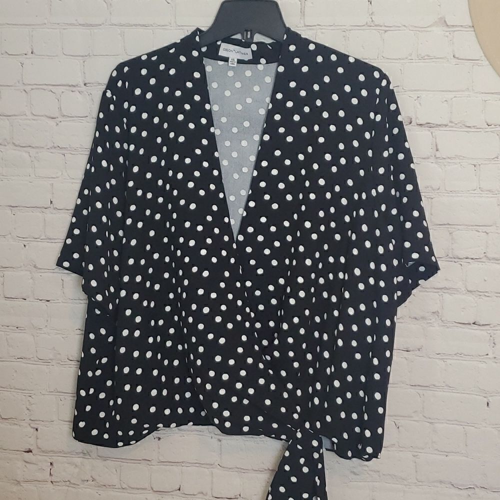 GIBSON LATIMER POKA DOT TOP